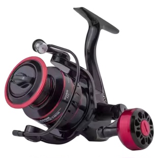 池刃海杆抛竿渔轮海钓远投专用鱼轮纺车轮微物轮子仿车鱼线迷你