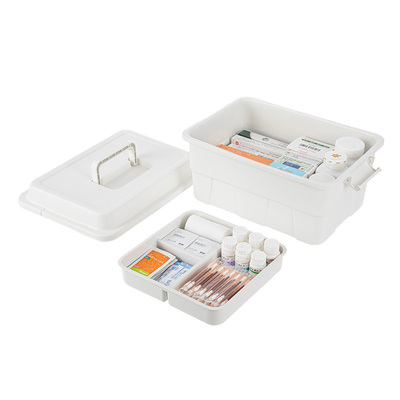 霜山分层大容量手提药箱