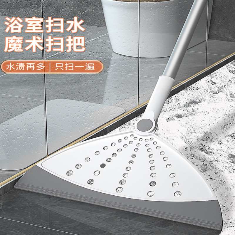 魔术扫把扫地硅胶地刮地板家用拖把厕所浴室卫生间刮挂水板青