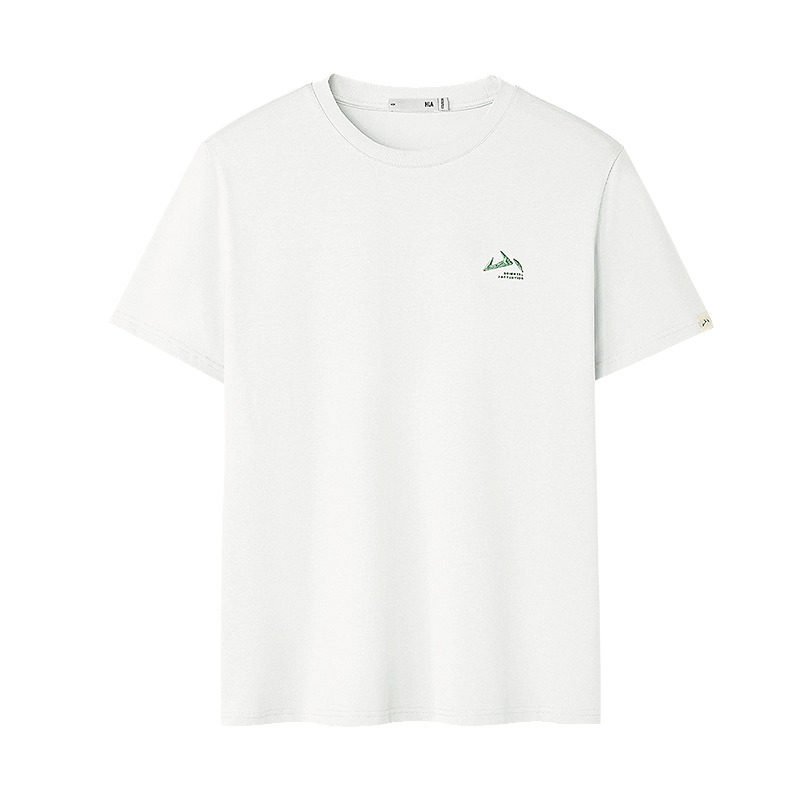 HLA/海澜之家山不在高系列短袖T恤2026春秋新款凉感透气印花短T男