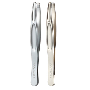 古迪男士拔胡夹胡子钳专用连根拔胡镊子圆头防戳小蛮腰大力老虎夹