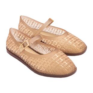 Melissa/梅丽莎女士编织镂空渔网芭蕾单鞋时尚沙滩度假凉鞋35974