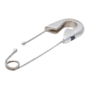 Pin Ⅲ 别针3耳夹 VIXTORM正品 s925银嵌黑曜石无耳洞耳钉