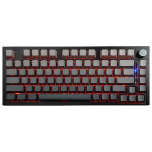 雷咖泽KW75Pro客制化机械键盘Gasket结构三模75配列热插拔光污染