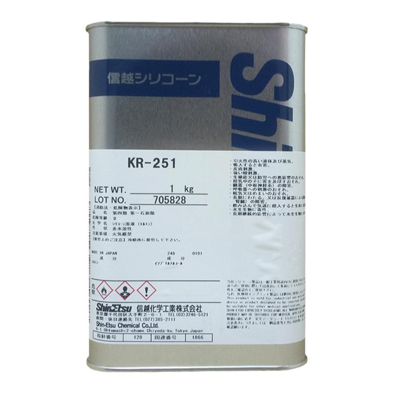 信越KR-251线路板三防漆披覆硅脂