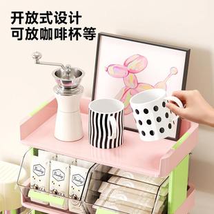 茶包收纳盒高颜值速溶茶水桌面收纳架置物架咖啡透明办公室间吧台