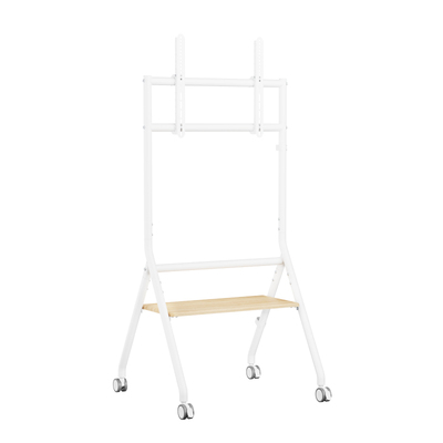 北弧落地式电视机支架可移动推车