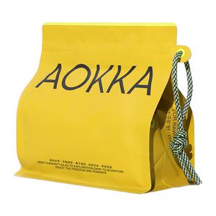 AOKKA哥伦比亚低因SOE意式咖啡豆 深度新鲜烘焙海盐黑巧美式咖啡
