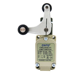 CNTD昌得限位行程开关CWLCA32-41塑料轮双向双回路反向塑料轮