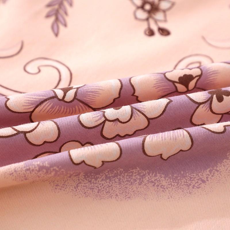 全棉磨毛上海国民老式床单单件纯棉印花粗布被单加厚亲肤怀旧双人