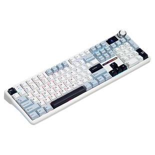 狼蛛F108pro客制化无线三模机械键盘HiFi麻将音电竞游戏办公专用