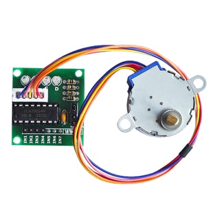 步进电机28BYJ4+ULN2003驱动板4相5线提供STM32驱动代码 控制角度