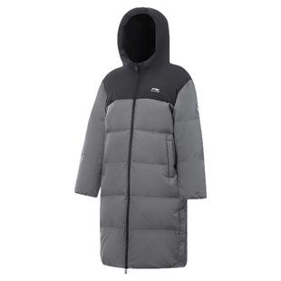 李宁儿童超长款御寒羽绒服男孩新款冬季防泼水男童装加厚外套冬装