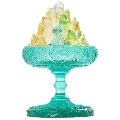 复刻琉璃博山炉青玉幻境