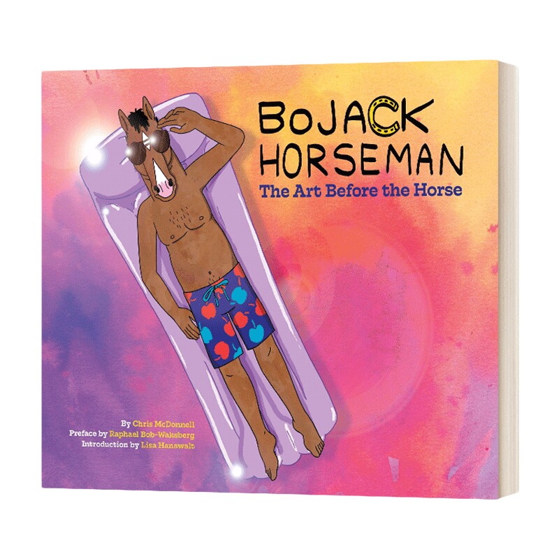 英文原版 Bojack Horseman The Art Before The Horse 马男波杰克 幕后的艺术故事 精装 电视动画设定集 英文版 进口英语原版书籍