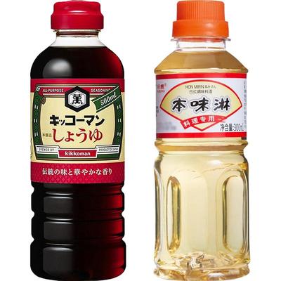 万字龟甲万浓口酱油铃鹿本味淋