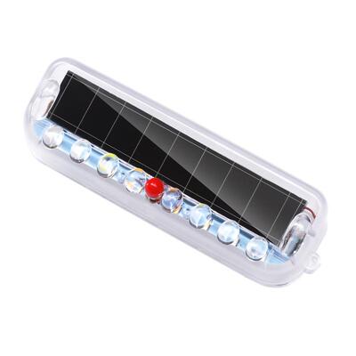 太阳能汽车防追尾爆闪灯免接线电动摩托货车强光警示刹车尾灯改装