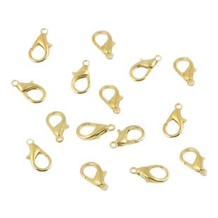 合金保色龙虾扣珍珠连接扣接头收尾扣子 diy手链项链扣头材料配件