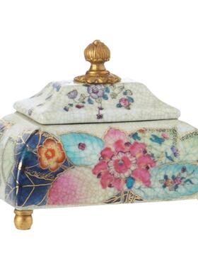 欧式风软装摆件陶瓷收纳工艺品