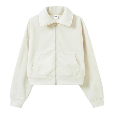 SPAO冬季宽松摇粒绒外套