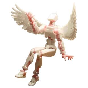 磁吸版3D打印幸运13人偶玩具全身关节可动生日礼物素体桌面摆件模