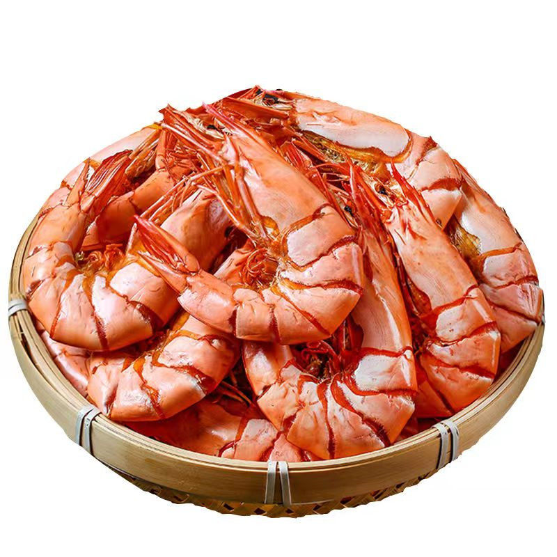 九节虾干即食特大烤虾干海鲜干货