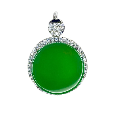 玉髓玛瑙平安牌女玛瑙项链子挂件