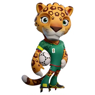 2026美加墨世界杯创意卡通静电玻璃贴画彩票店体育馆酒吧装饰布置