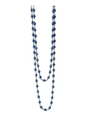 2025新款原创灰色珍珠项链轻奢百搭高贵气质长款毛衣链女