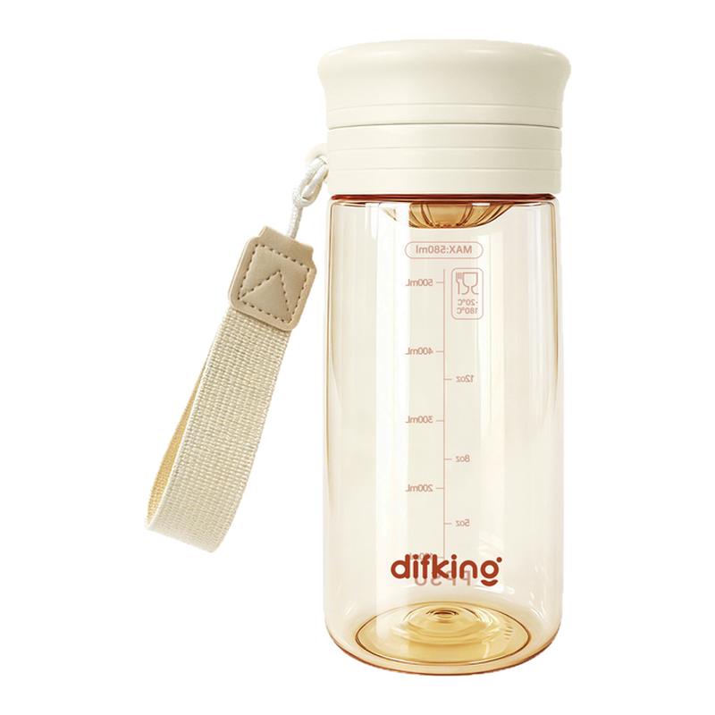 difking女士专用大容量泡茶杯580