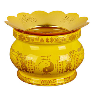 香火供奉家用陶瓷香供炉室内道家香炉碗上香观音供香堂口仙家专用