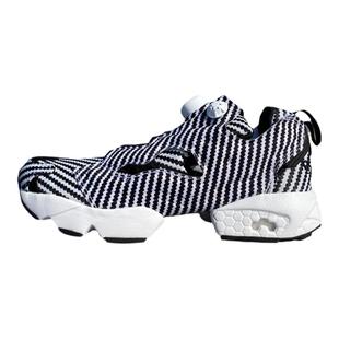 Reebok/锐步 男女PUMP FURY黑白条纹充气休闲运动鞋 DV7305