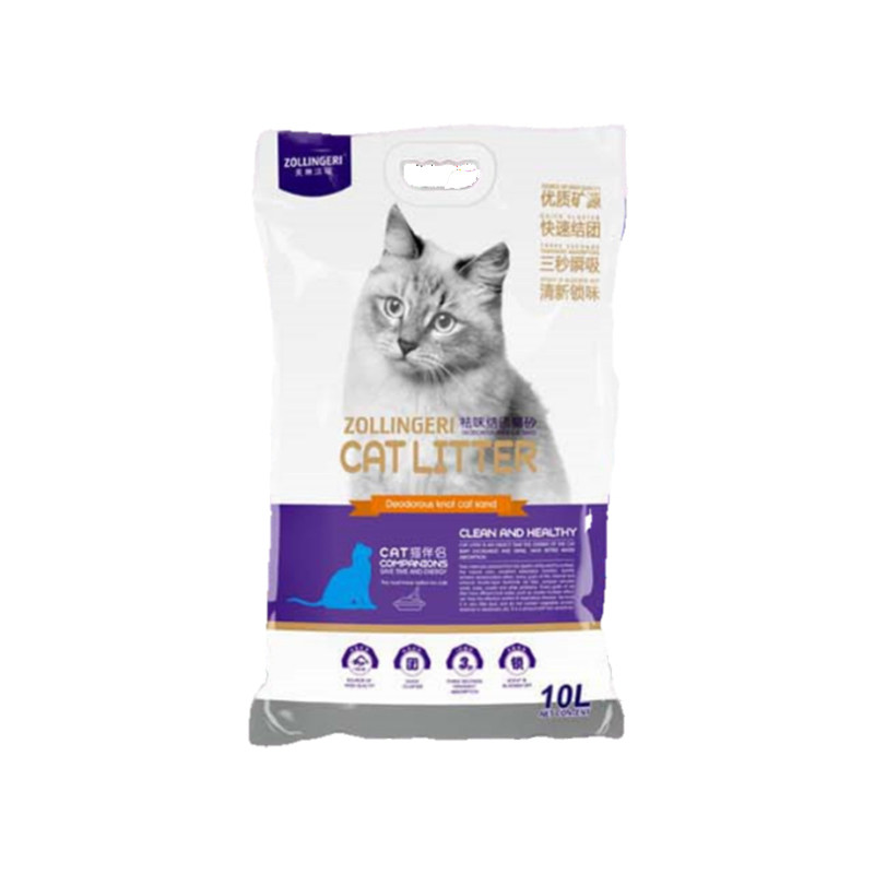 美琳洁瑞膨润土猫砂8kg薰衣草香
