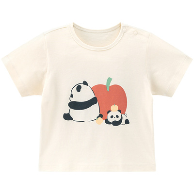 宝宝夏季可爱纯棉短袖T