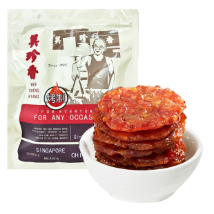 美珍香金钱烧烤鸡肉250g炭烤零食品小吃美味非肉脯干肉制品发顺丰