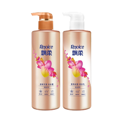 飘柔持久洗发水护发素530g×2瓶