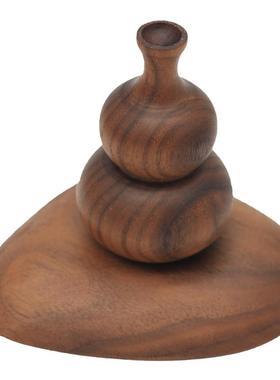 车载平安葫芦精油扩香木扩香石香水香薰卧室内汽车载出风口扩香木