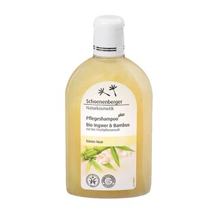 Schoenenberger生姜竹母有机洗发水250ml干枯发黄去屑止痒控油