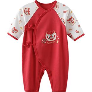 【99元秒杀】新生儿礼盒春秋宝宝满月服百天礼初生儿新年服衣服