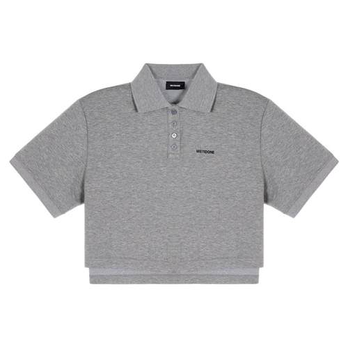 we 11 done春夏女士时尚翻领短袖POLO衫银泰百货精品 301574