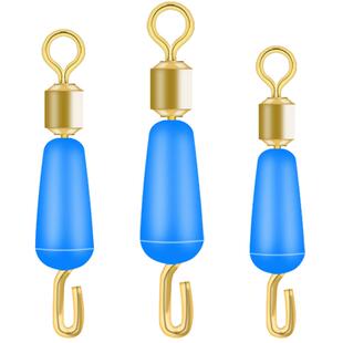 硅胶快速子线夹8字环开口八字环快挂连接器钓鱼垂钓小配件大物