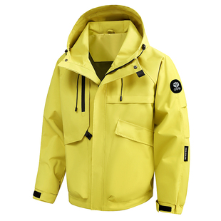 Raincoat Windbreaker Men Women Jacket Hiking Coat Waterproof