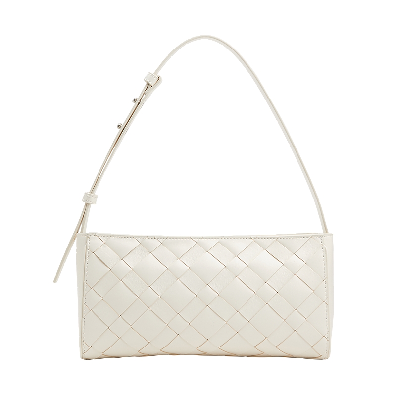 CHARLES&KEITH25夏季新款CK2-20271571简约编织单肩小方包腋下包