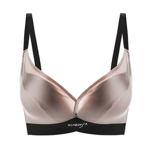 蒂兰蝶小胸聚拢内衣女无钢圈调整型收副乳舒适无痕光面吊带款胸罩