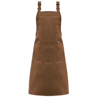 围裙女时尚餐厅服务员背带工作服生鲜超市画画美术生定制logo印字