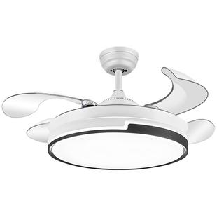 志高2025隐形风扇灯客厅卧室餐厅家用新款静音吸顶带电一体吊扇灯