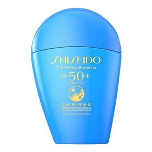 日本资生堂蓝胖子防晒霜女士隔离二合一小蓝瓶日版官方旗舰店正品