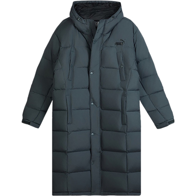 Puma/彪马正品冬季男士运动连帽宽松复古保暖轻质羽绒服693528-63