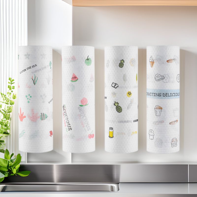 懒人抹布干湿两用家用清洁用品厨房用纸纸巾一次性洗碗布吸水