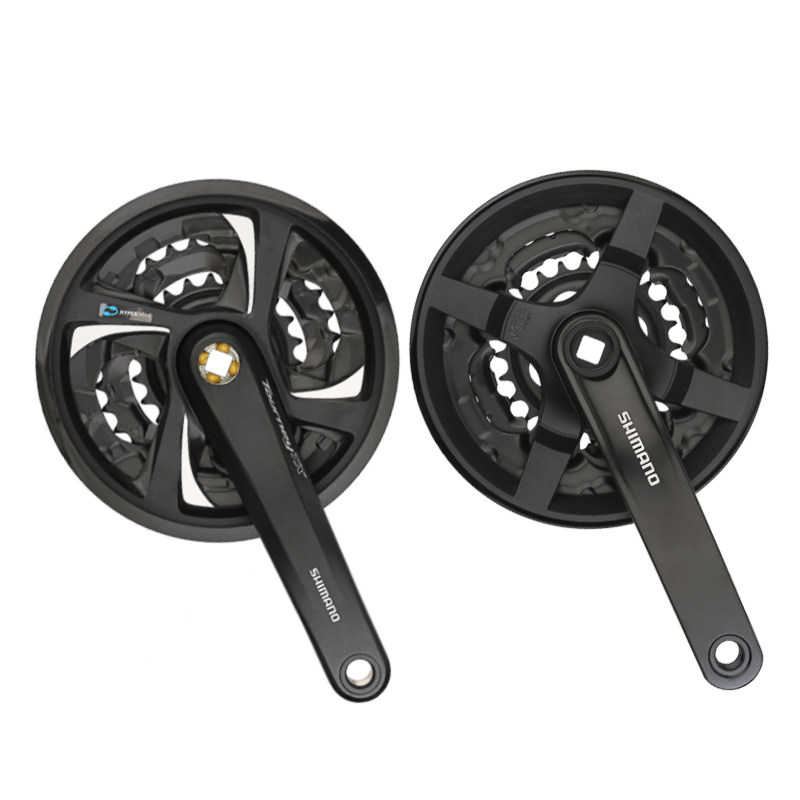 禧玛诺SHIMANO TY301牙盘山地自行车7/8速21/24速42/48T方孔齿盘